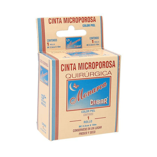 Cinta Micro Porosa quirúrgica Piel, 2.5 cm x 10.0 m Colectiva C/12