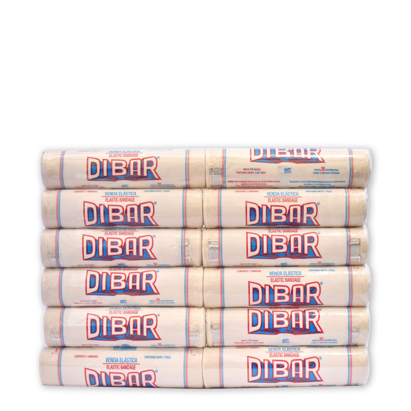Venda Elástica 20 cm x 5 m Dibar C/12