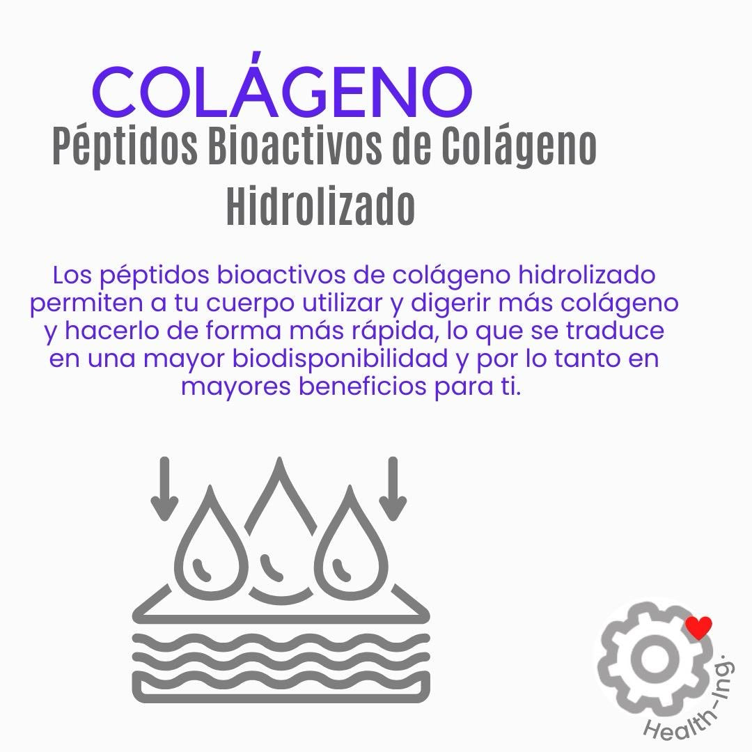 Péptidos bioactivos de Colágeno Hidrolizado