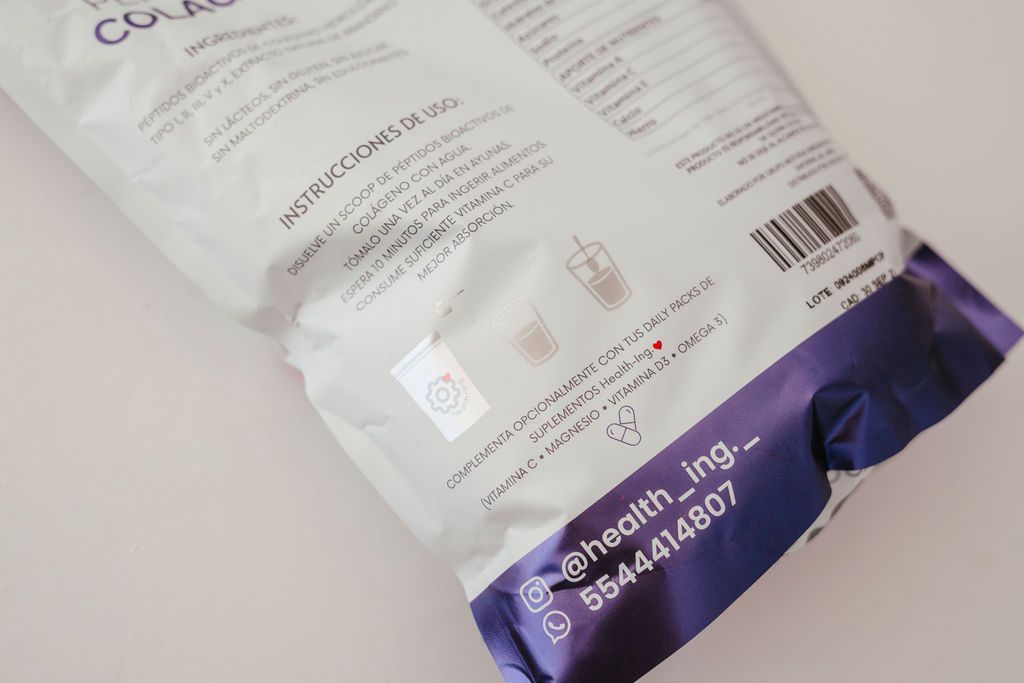 Péptidos bioactivos de Colágeno Hidrolizado