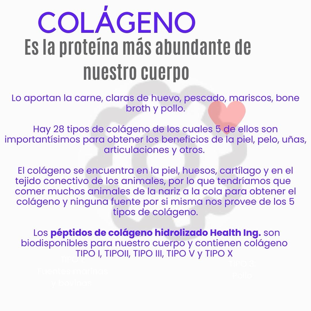 Péptidos bioactivos de Colágeno Hidrolizado