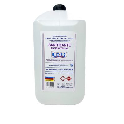 Alcohol Etilico 70° Sanitizante 20 L. Sin Envase