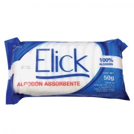 Algodón, Caja Elick 50 g. C/36