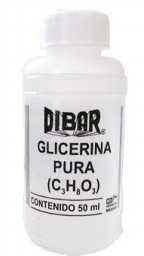 Glicerina Pura 50 ml, C/48 Botellas