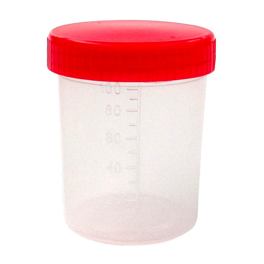 Vaso Recolector Estéril Econ. 100 ml C/100 pza